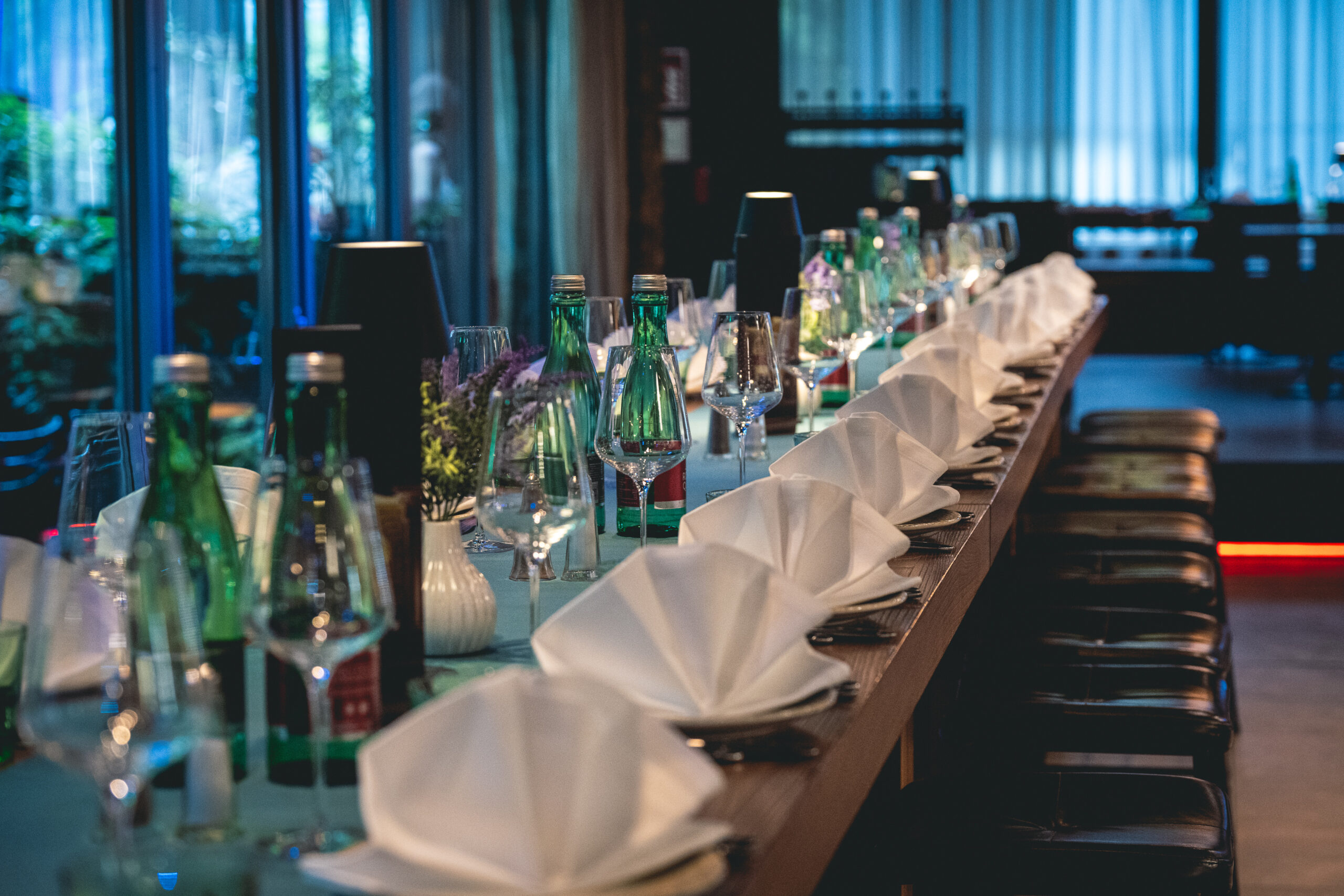 Gedeckter Tisch
